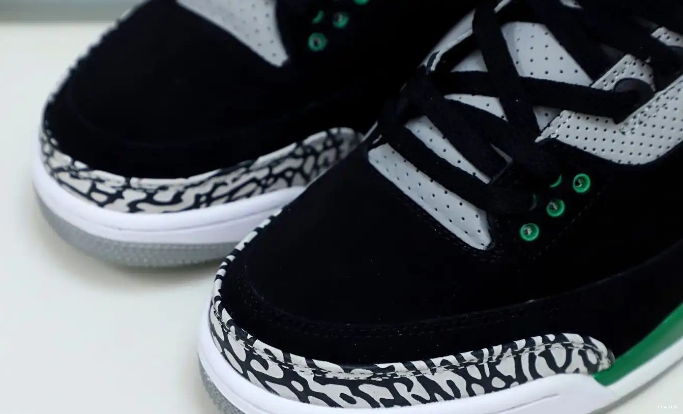 GREEN PINE JORDAN 3 AIR 0504